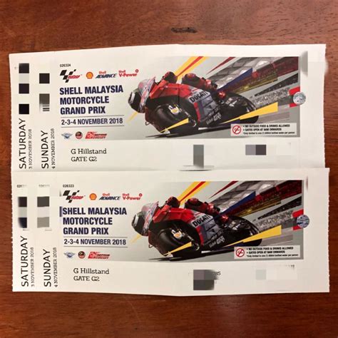 MotoGP Tickets .